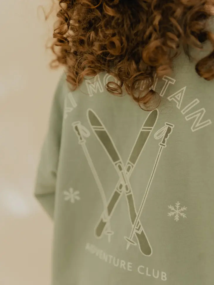 Ski Mountain Bamboo Sweatshirt