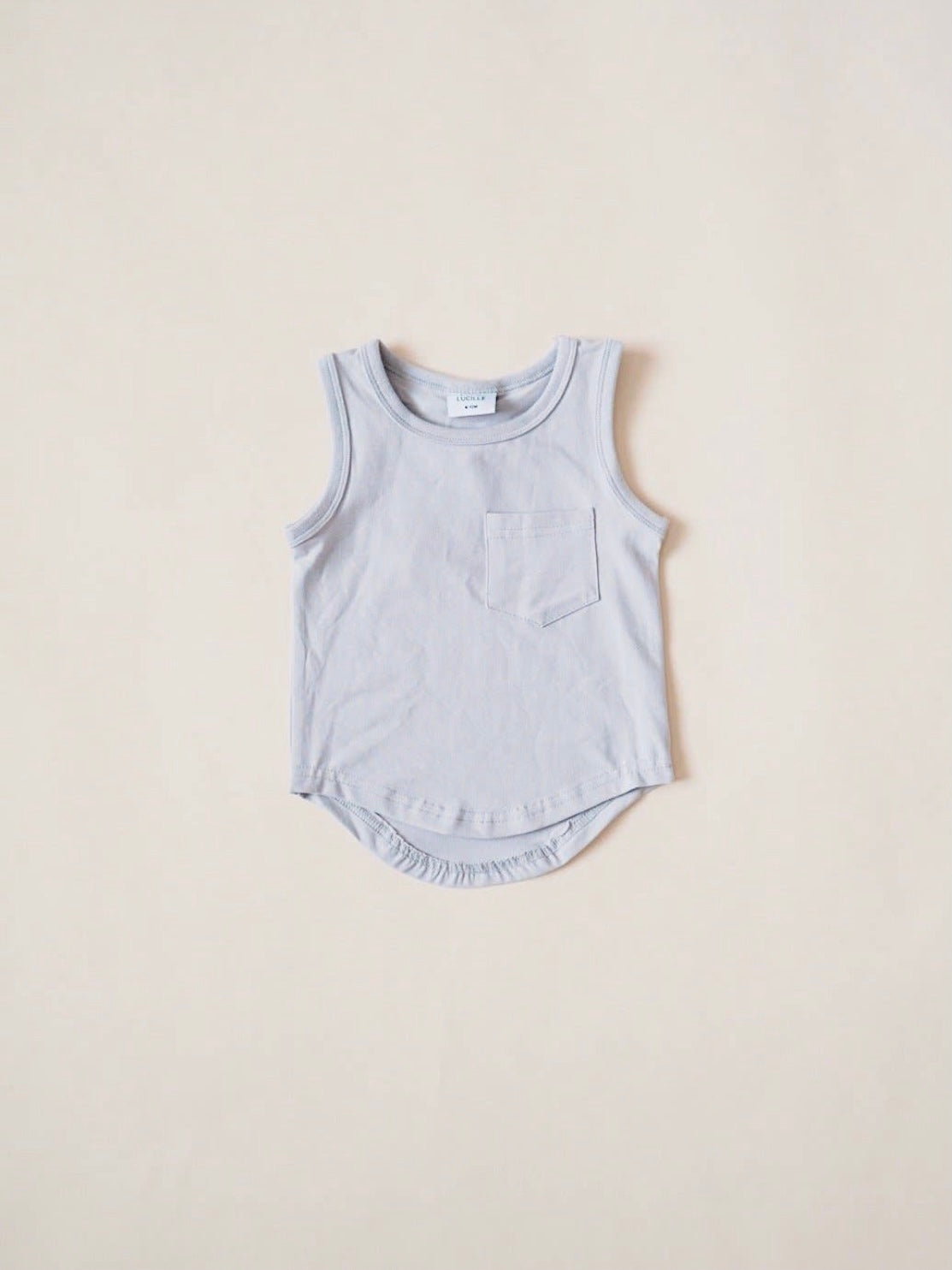 Pocket Tank Top- Mist