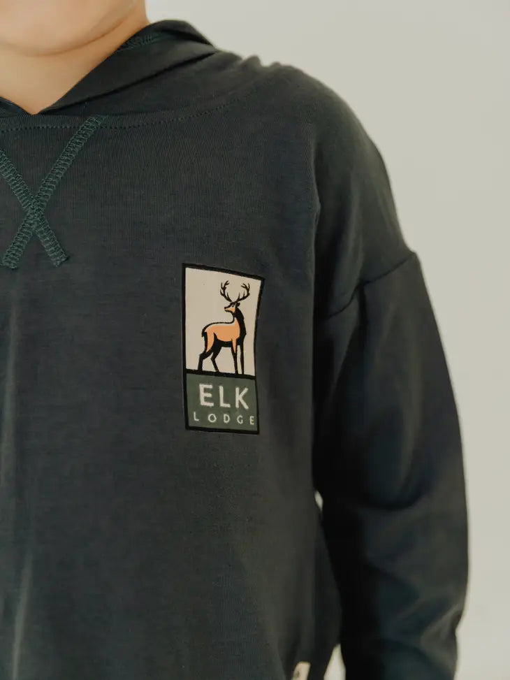 Jersey Hoodie- Elk Lodge