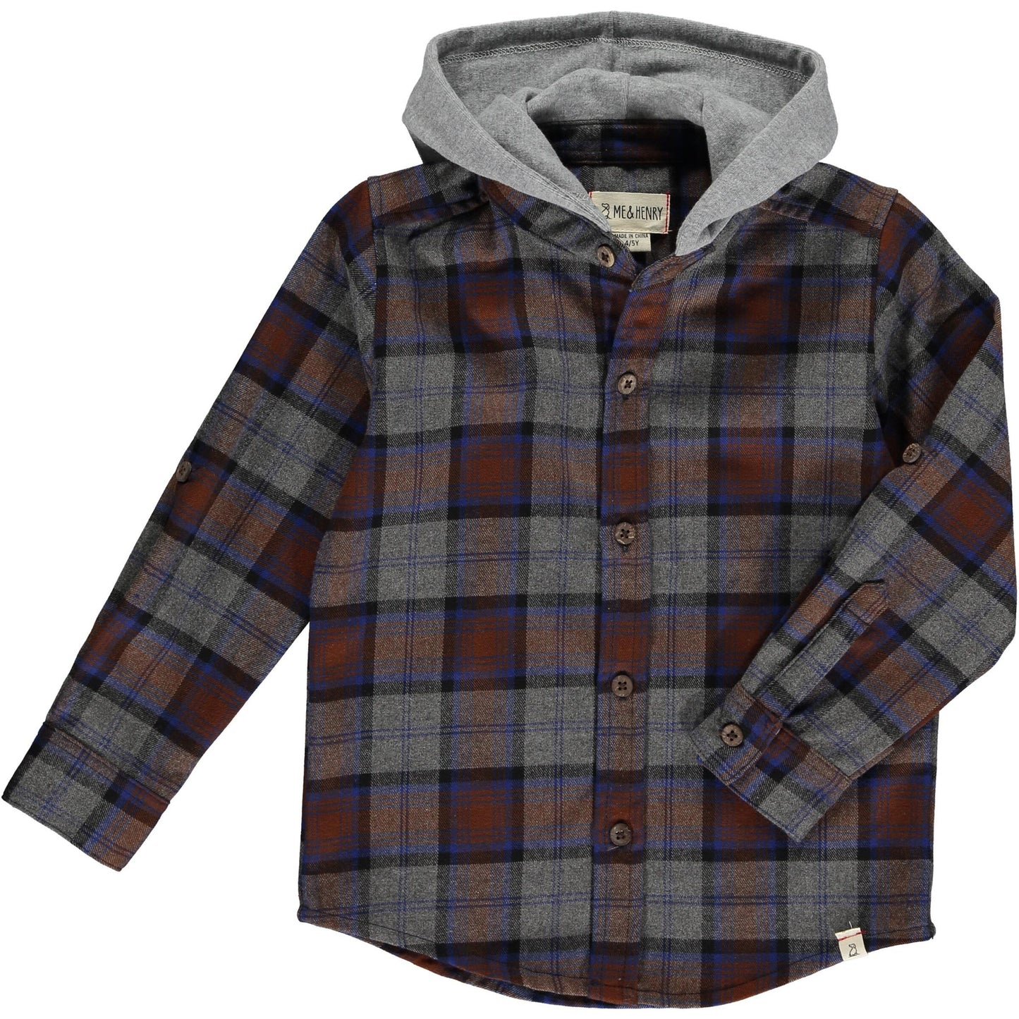 Erin Hooded Flannel