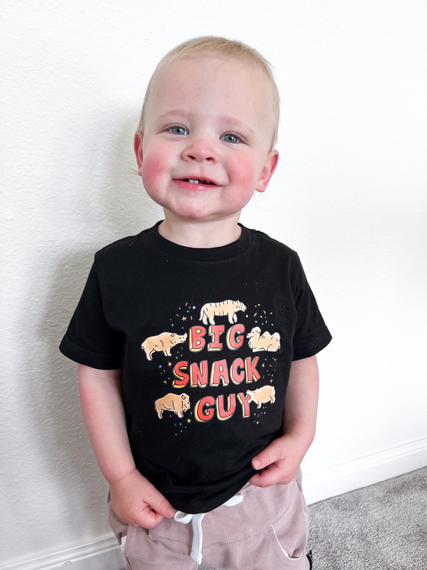 Big Snack Guy Tee- Animal Crackers