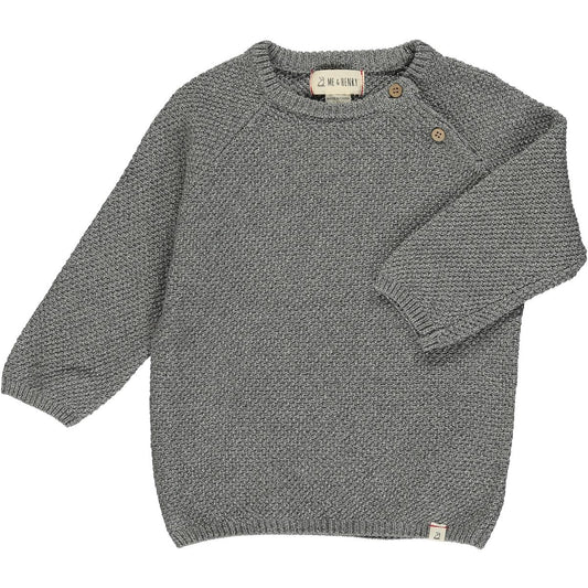 Heathered Grey Sweater- Toddler