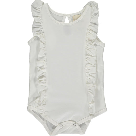 Ruffle Onesie- 3 Colors