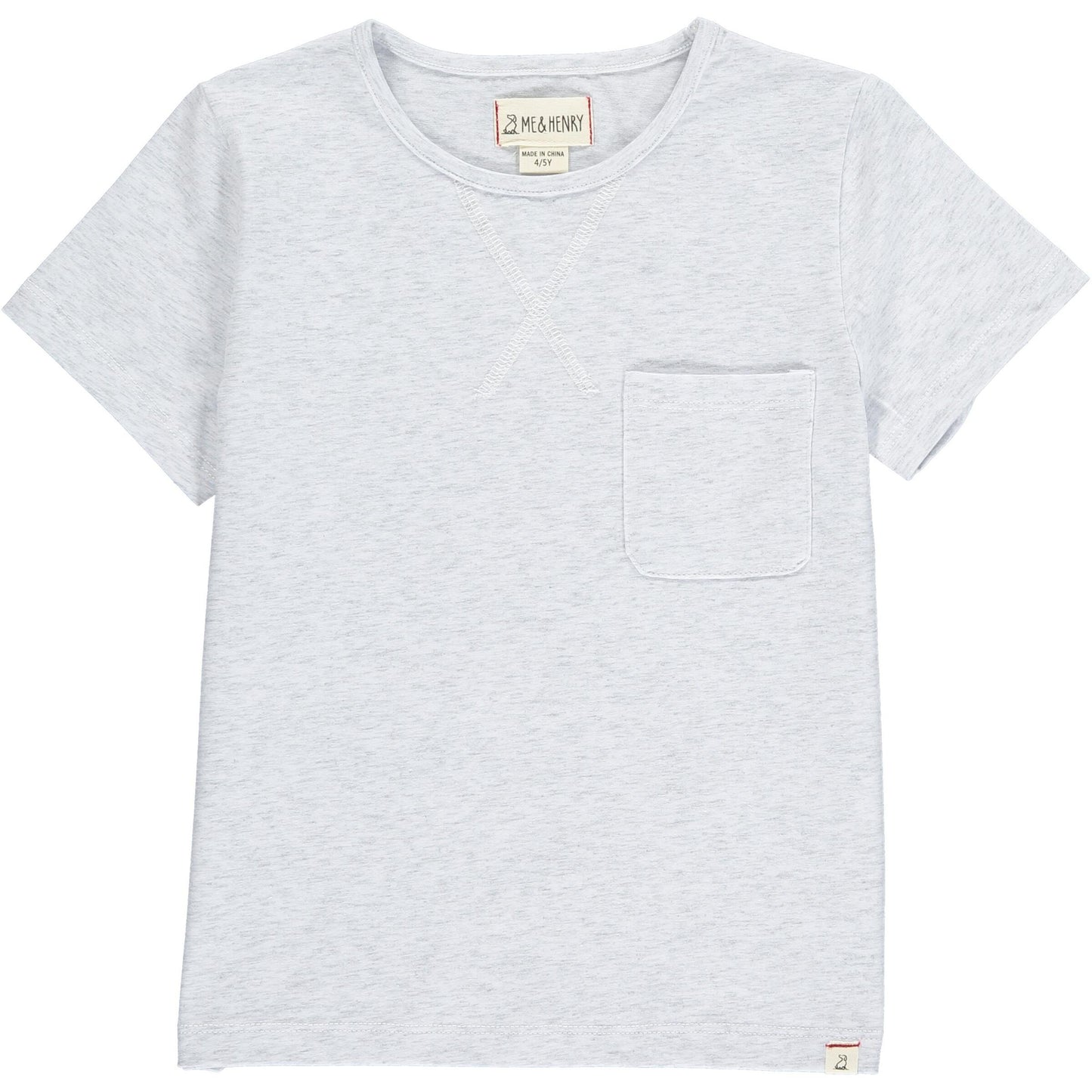 Pocket Tee- Grey