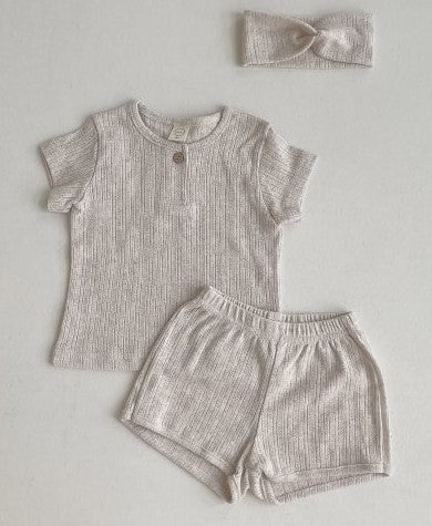 Knit Three Piece Set